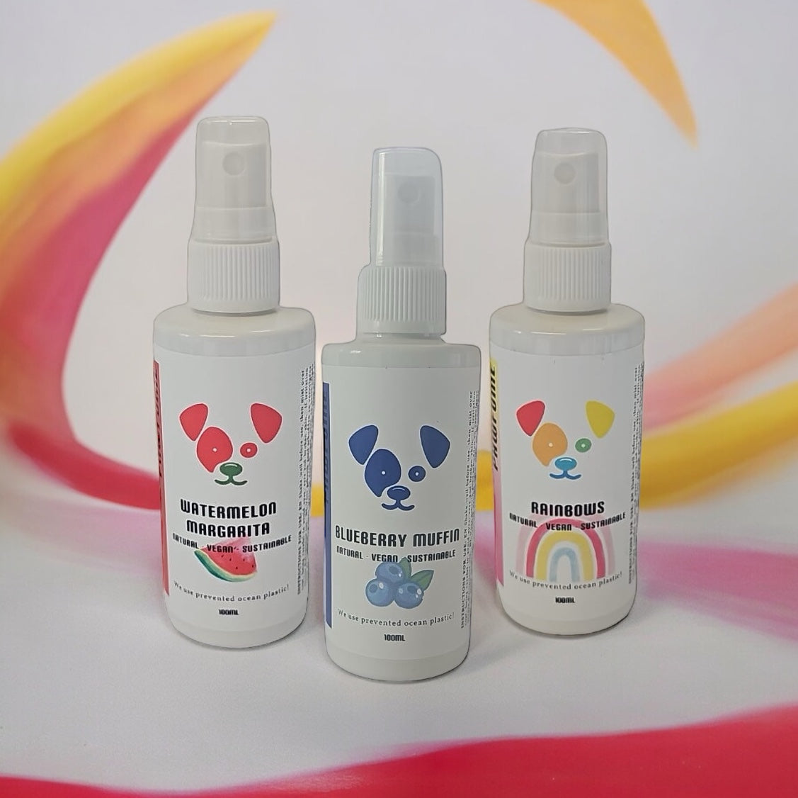 Natural vegan dog fragrances pawscents