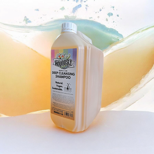 Mango and Lime deep cleansing natural vegan dog shampoo