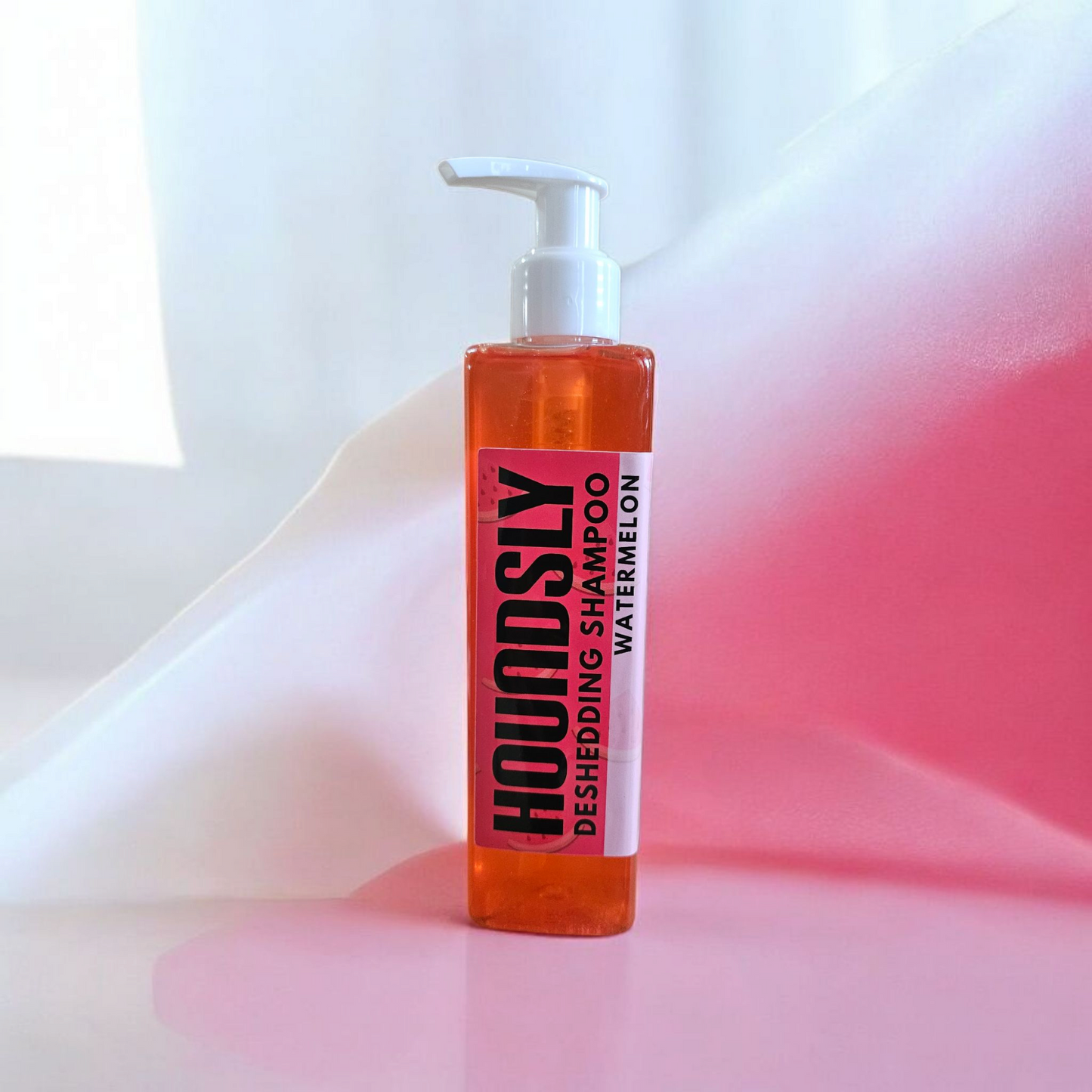 Watermelon deshedding natural vegan dog shampoo
