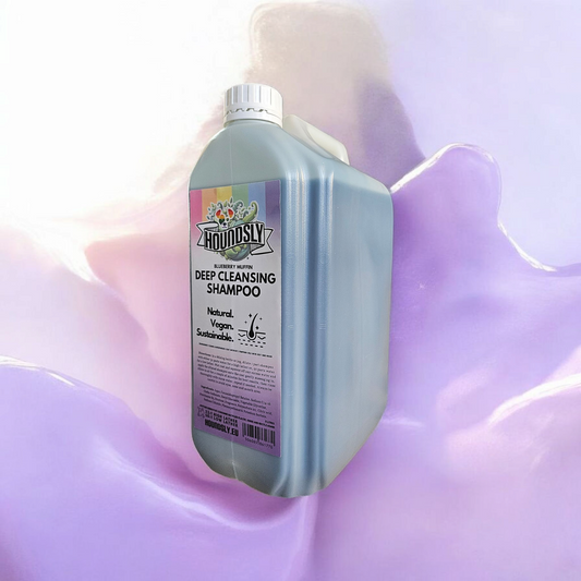 Blueberry muffin deep cleansing natural vegan dog shampoo