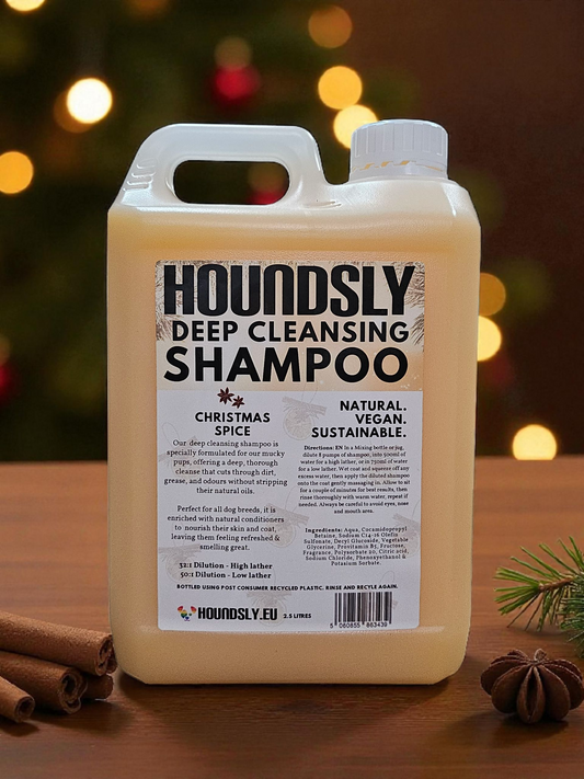 Deep Cleansing Dog Shampoo for Salons - Christmas Spice
