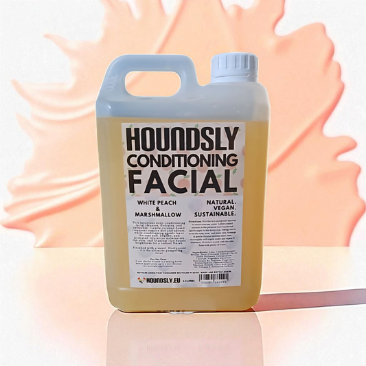 White Peach & Marshmallow Dog Facial - Brighten & Condition
