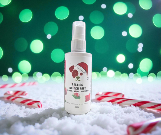 Resting Grinch Face Dog Pawscent